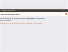 Tablet Screenshot of chapelhill-northcarolina.com
